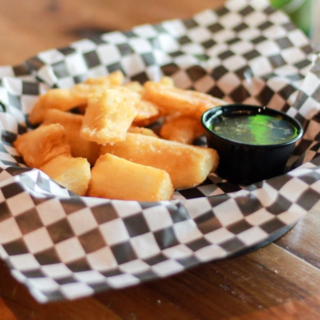 *Fried Yuca Bites*.